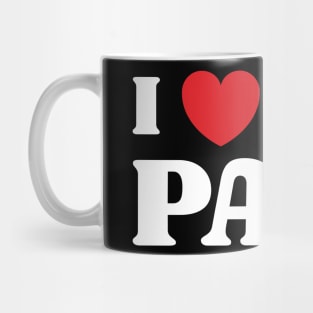 I Heart Fat Papa Mug